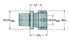 Picture of Coromant Capto® to ER collet chuck - 92.3