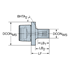 Afbeelding van Coromant Capto® naar Coromant EH adapter - 10.2