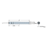 Afbeeldingen van Cilindrische schacht met plat vlak naar CoroTurn® XS adapter - 16.2