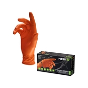 Image de Disposable gloves in embossed nitrile