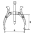 Afbeelding van Estrattori universali a due bracci reversibili WRK