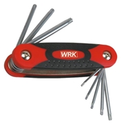 Image de Kit di chiavi a maschio piegate per viti con impronta Torx WRK