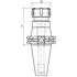 Afbeelding van Collet chucks ER DIN 69871 SK 40 form AD+B TUKOY