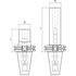 Picture of Morse taper adapters for end mills DIN 69871 SK form AD TUKOY