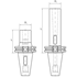 Afbeelding van Morse taper adapters for drills DIN 69871 SK form AD TUKOY