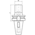 Afbeelding van Morse taper adaptors for drills MAS 403 BT form AD TUKOY