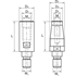 Afbeelding van Adapators for screw-on end mills TUKOY