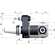 Image de Angle heads with adjustable angles from 0° to 90° GERARDI GMU16 - GMU20