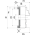 Afbeelding van Double guided self-centering chucks 4 jaws FIAL 273