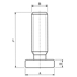 Picture of Spare screws for adjustable clamps