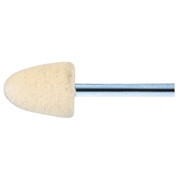 Image de Shank mounted felt bobs for polishing with shank PFERD FK KEL