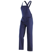 Afbeeldingen van Workwear Dungarees blue in sanforized cotton