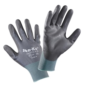 Image de Work gloves in nylon coated with polyurethane grey