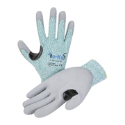 Afbeeldingen van Work gloves cut resistance coated in polyurethane category 5