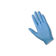 Afbeeldingen van Work gloves in nitrile disposable blue WRK