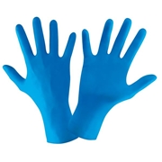 Image de Gloves nitrile touch screen disposable