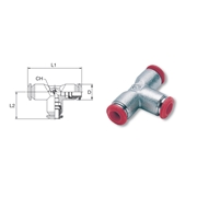 Afbeeldingen van Intermediate pust to connect L fittings in nickel-plated brass AIGNEP 50230