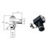 Afbeelding van Orienting flow regulators for cylinders in nickel-plated brass AIGNEP 55900