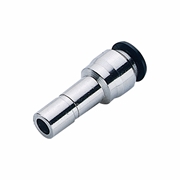 Afbeeldingen van Quick reductions push to connect fittings in nickel-plated brass and acetalic resin AIGNEP 50700N