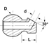 Afbeelding van Nozzel for lathes-33 BAR QPM