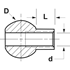 Afbeelding van Nozzel for lathes-33 BAR QPM