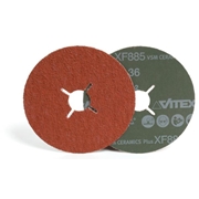 Image de Abrasive discs in Additive coated ceramic fiber VSM