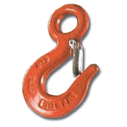 Afbeeldingen van Hooks with safety latch for lifting chains