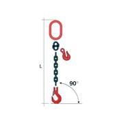 Image de Single lifting chain sling M7452