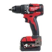 Image de Cordless screwdriver drills battery operated 18V MILWAUKEE M18 CBLPD-402C