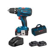 Image de Set of screwdriver drill 18V GSR 18 2-LI Light Professional with bag and 2 battery BOSCH