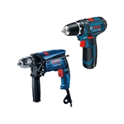 Image de Set of screwdriver drill GSR 12V-15 Professional and drill GSB 13 RE BOSCH