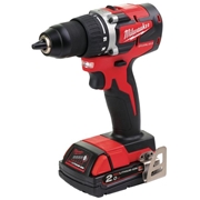 Image de Cordless screwdriver drills 18V MILWAUKEE M18 CBLDD-202C