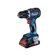 Afbeeldingen van Cordless screwdriver drill battery operated BOSCH 18V GSR 18V-90 C