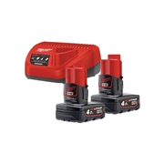 Image de Battery and charger kit MILWAUKEE M12 NRG-402