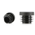 Image sur Hole cover plugs round shape in black polyethylene WRK