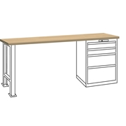 Image de Workbenches with drawers 27x36 E LISTA 59.039-59.041-40.970-40.972