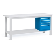 Afbeeldingen van Four-drawer cabinets for workbenches