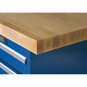 Afbeeldingen van Worktops in beechwood LISTA 42.322.000-42.323.000