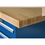 Afbeeldingen van Worktops in beech wood for work benches LISTA 89.692 - 89.693