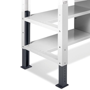 Afbeeldingen van Non-slotted half-shelf for FAMI benches