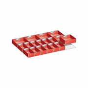 Image de Set of subdivision material for drawers in plastic boxes 36x27 E LISTA