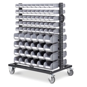 Afbeeldingen van Trolleys with containers for small parts