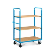 Afbeeldingen van Modular trolleys with wooden shelves FAMI FCLH0560404