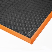 Afbeeldingen van Anti-fatigue mats in orange nitrile rubber JUSTRITE 649