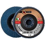 Image de Flap grinding discs with fiberglass backing in zirconium abrasive cloth WRK PYTHON FIBRA