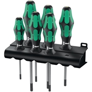 Afbeeldingen van Set of screwdrivers for Tamper Torx screws WERA 367/6 TORX BO