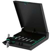 Afbeeldingen van Set of tap bits for bit holders with hexagonal drive 1/4" WERA 844/7