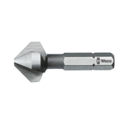 Image de Countersinks 90° 3 cutting edges with hexagonal drive 1/4" WERA 846/3