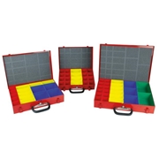 Afbeeldingen van Small metal tool boxes red WRK