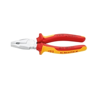 Image de Universal combination pliers VDE isolate 1000 Volt KNIPEX 01 06 160/190